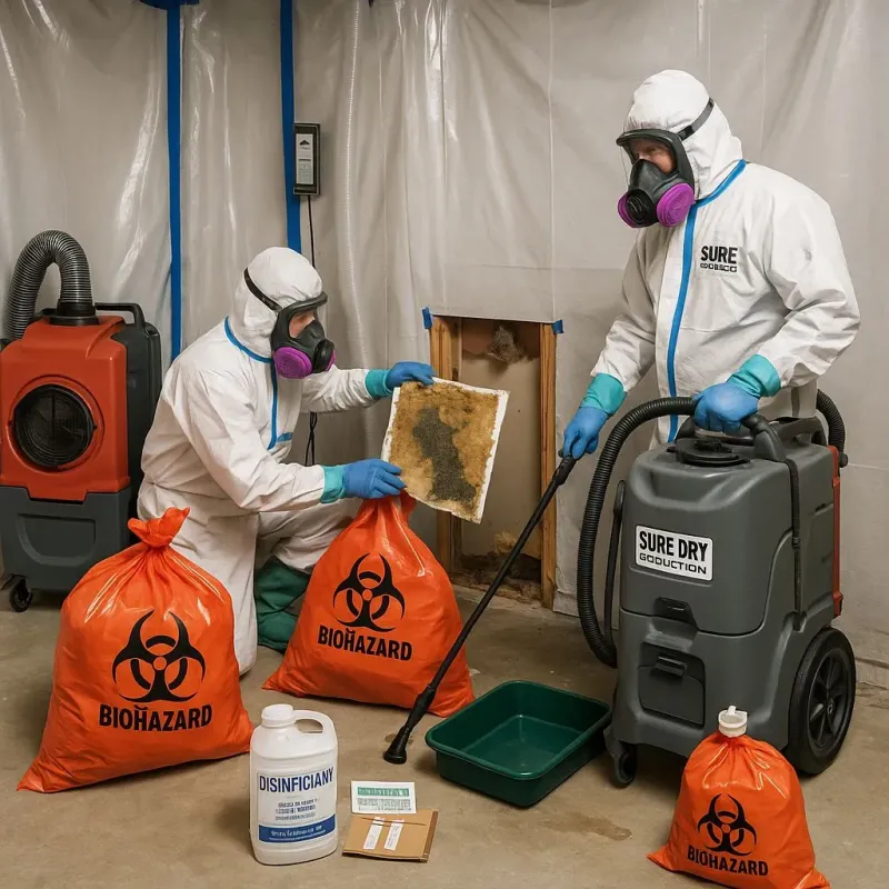 Contaminated Water Handling Protocols process in Pemberton, NJ