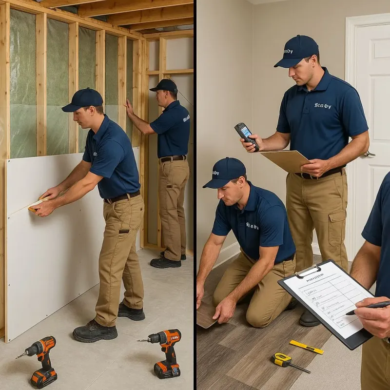 Repairs and Reconstruction process in Pemberton, NJ